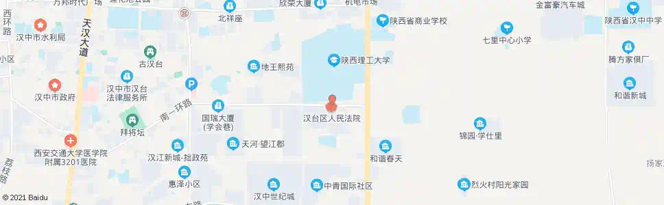 汉中陕西理工学院南区_公交站地图_汉中公交_妙搜公交查询2025