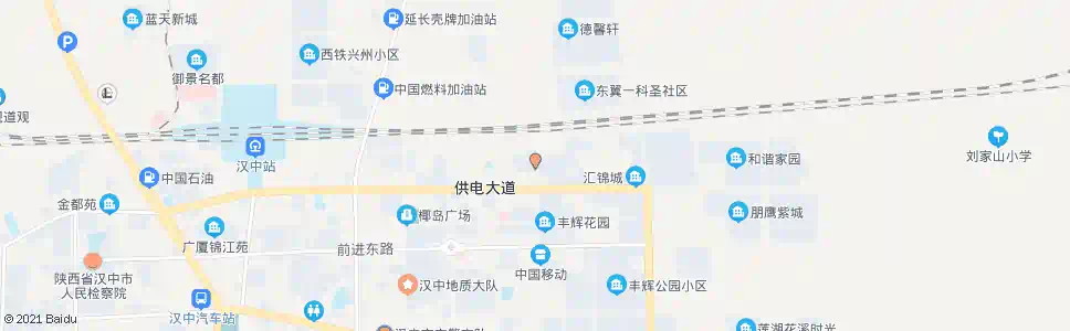 汉中北苑小区_公交站地图_汉中公交_妙搜公交查询2025