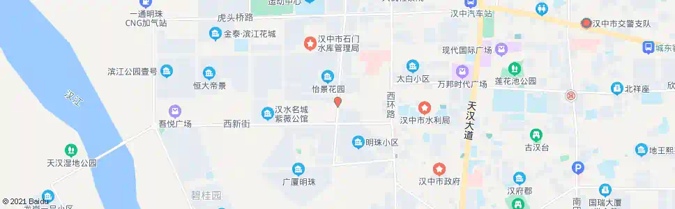 汉中西一环_公交站地图_汉中公交_妙搜公交查询2025