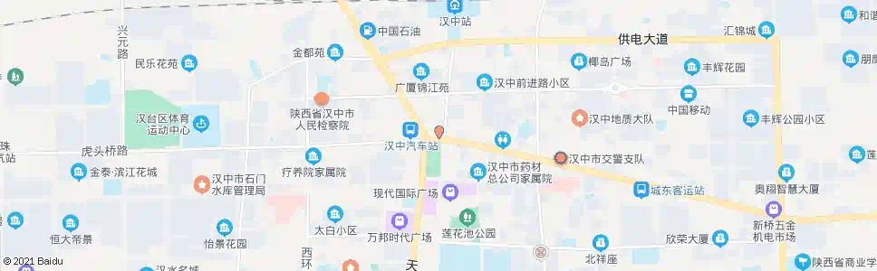 汉中赛博数码城_公交站地图_汉中公交_妙搜公交查询2025