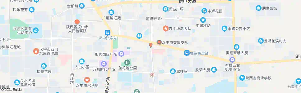 汉中市人民医_公交站地图_汉中公交_妙搜公交查询2025