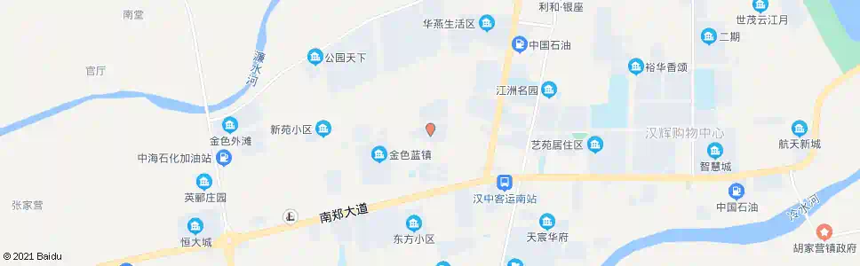 汉中金地阳光花园_公交站地图_汉中公交_妙搜公交查询2025