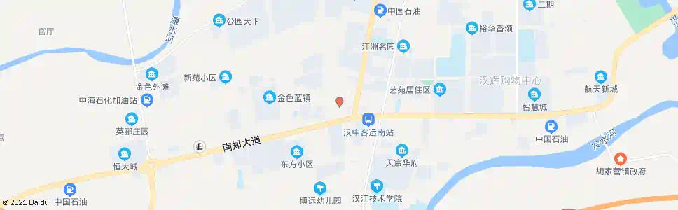 汉中张家村_公交站地图_汉中公交_妙搜公交查询2025