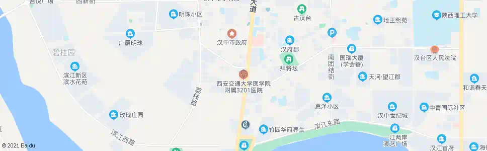 汉中南门(3201医院)_公交站地图_汉中公交_妙搜公交查询2025