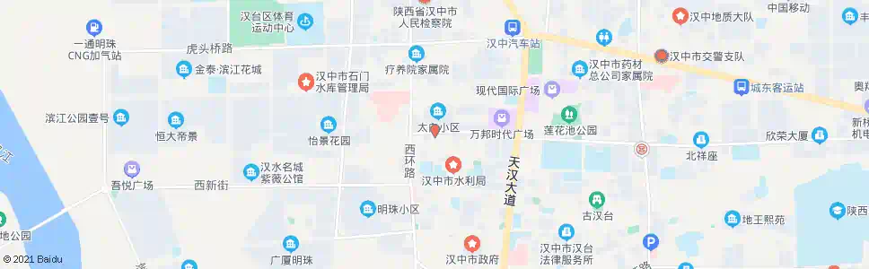 汉中小洞天火锅城_公交站地图_汉中公交_妙搜公交查询2025