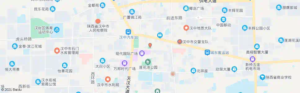 汉中五一路(陕飞研发大厦)_公交站地图_汉中公交_妙搜公交查询2025