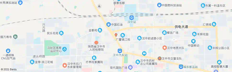 汉中石马医院_公交站地图_汉中公交_妙搜公交查询2025