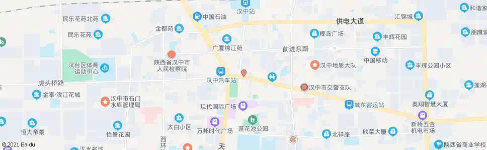 汉中商业大厦_公交站地图_汉中公交_妙搜公交查询2025
