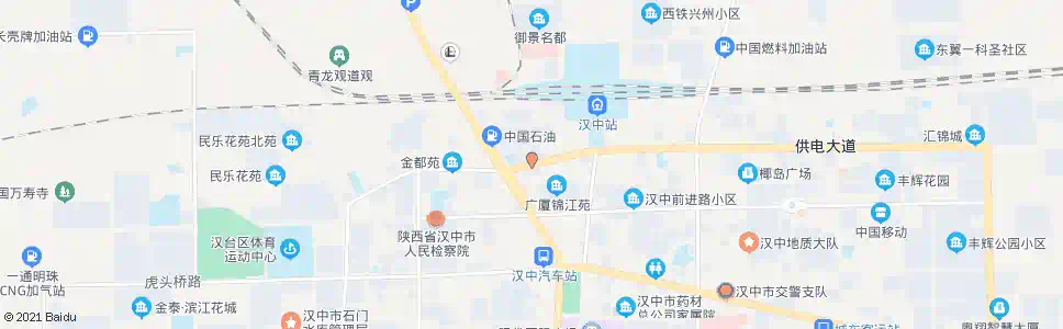 汉中三里村_公交站地图_汉中公交_妙搜公交查询2025