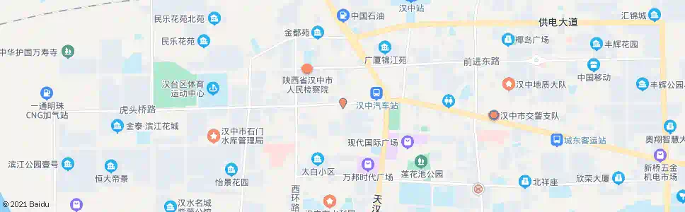 汉中虎桥商贸城_公交站地图_汉中公交_妙搜公交查询2025