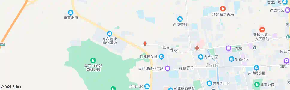 晋城西环路口_公交站地图_晋城公交_妙搜公交查询2025
