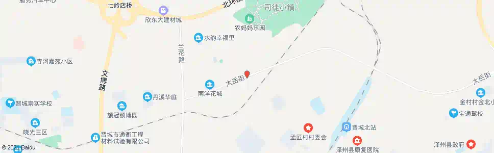 晋城枣园_公交站地图_晋城公交_妙搜公交查询2025
