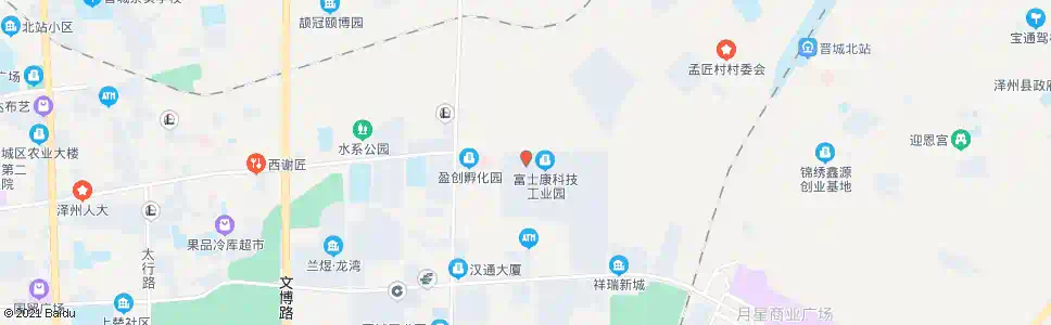 晋城富士康A区西门_公交站地图_晋城公交_妙搜公交查询2025