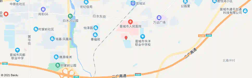 晋城市三医院_公交站地图_晋城公交_妙搜公交查询2025