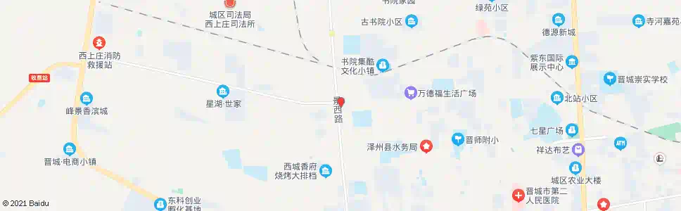 晋城晋城八中_公交站地图_晋城公交_妙搜公交查询2025