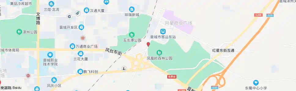 晋城凤凰岭公园_公交站地图_晋城公交_妙搜公交查询2025