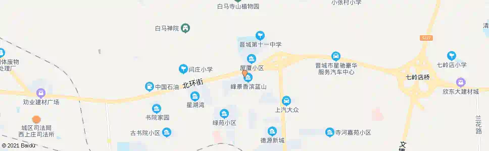 晋城峰景香滨花园_公交站地图_晋城公交_妙搜公交查询2025