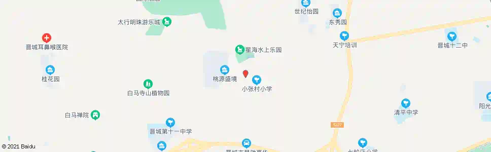 晋城小张村(S332)_公交站地图_晋城公交_妙搜公交查询2025