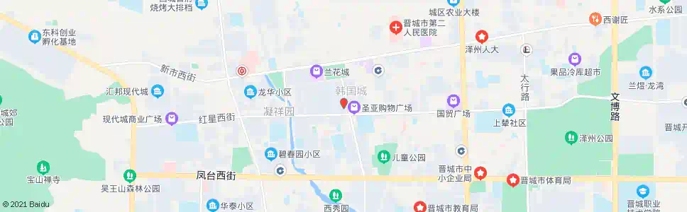 晋城新华书店_公交站地图_晋城公交_妙搜公交查询2025