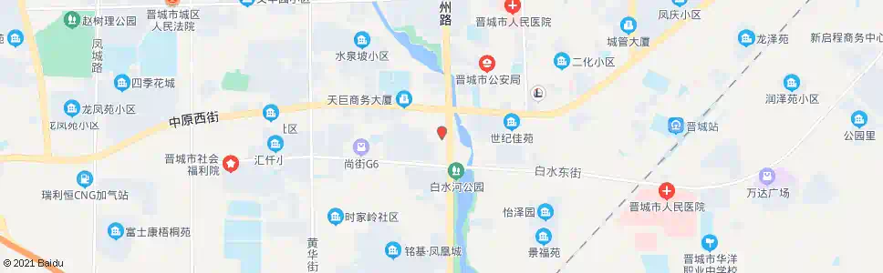 晋城白水社区_公交站地图_晋城公交_妙搜公交查询2025