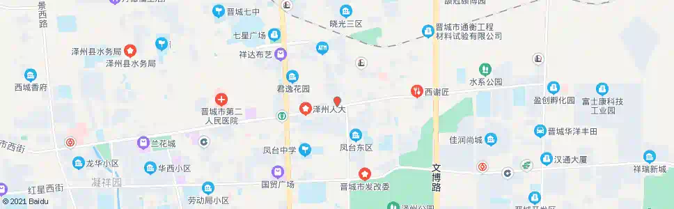 晋城泽州法院_公交站地图_晋城公交_妙搜公交查询2025