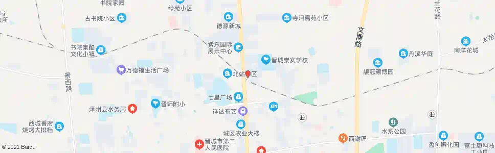 晋城泽北油站_公交站地图_晋城公交_妙搜公交查询2025