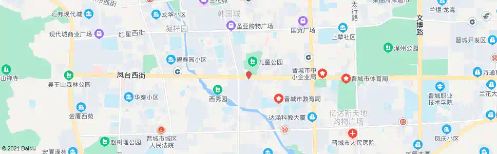 晋城儿童公园_公交站地图_晋城公交_妙搜公交查询2025