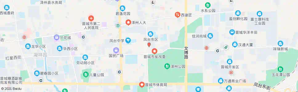 晋城花园头_公交站地图_晋城公交_妙搜公交查询2025