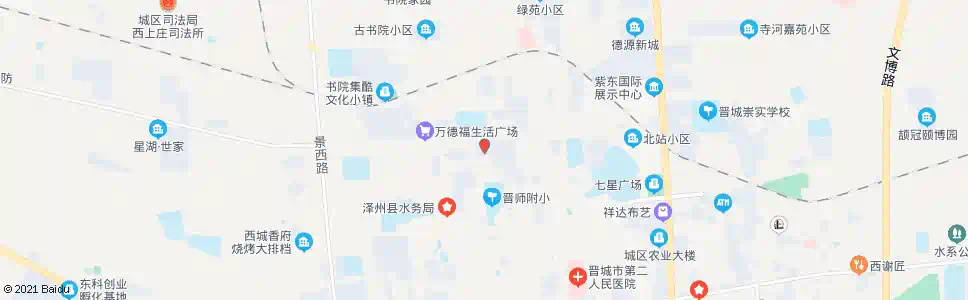 晋城北街菜市场_公交站地图_晋城公交_妙搜公交查询2025