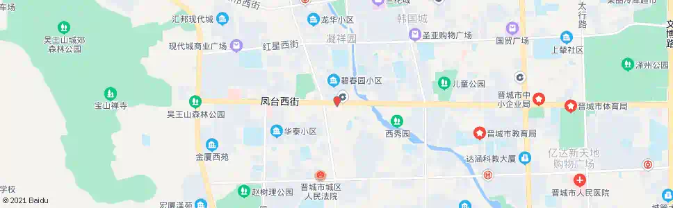 晋城富丽莱大酒店_公交站地图_晋城公交_妙搜公交查询2025