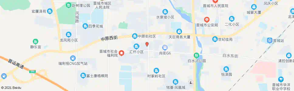 晋城汇仟小区东门_公交站地图_晋城公交_妙搜公交查询2025