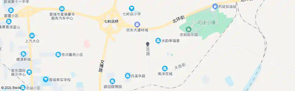晋城大岭头_公交站地图_晋城公交_妙搜公交查询2025