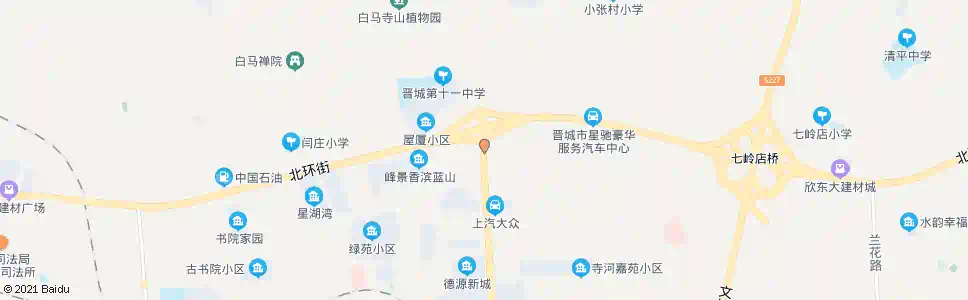 晋城屋厦桥_公交站地图_晋城公交_妙搜公交查询2025