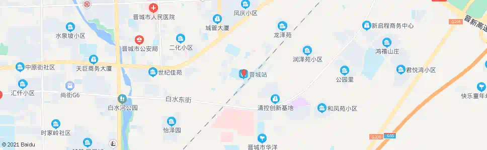 晋城凤展_公交站地图_晋城公交_妙搜公交查询2025