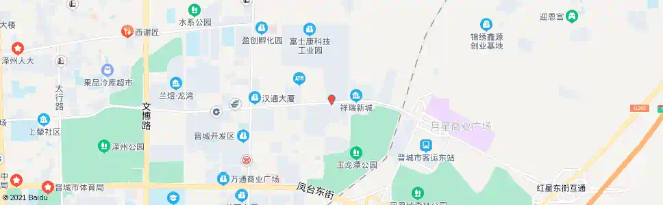 晋城富士康B区_公交站地图_晋城公交_妙搜公交查询2025