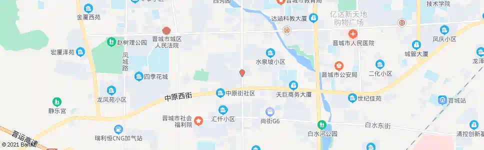 晋城中原街口_公交站地图_晋城公交_妙搜公交查询2025