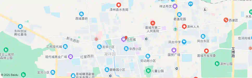 晋城人民广场西_公交站地图_晋城公交_妙搜公交查询2025