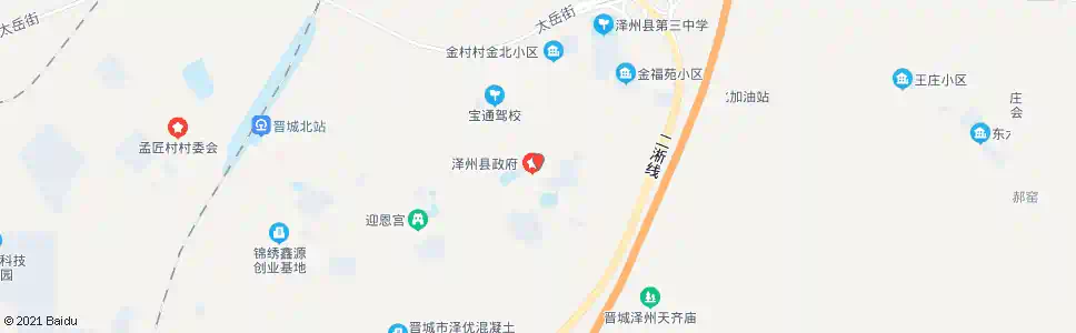 晋城金村_公交站地图_晋城公交_妙搜公交查询2025