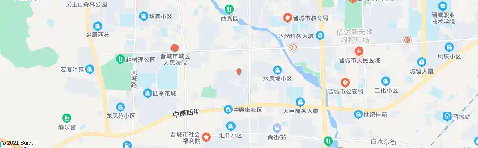 晋城中原街建材市场_公交站地图_晋城公交_妙搜公交查询2025