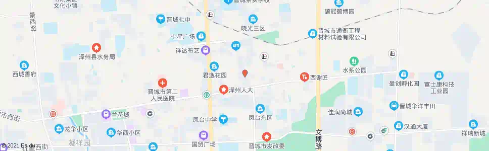 晋城凤苑小区_公交站地图_晋城公交_妙搜公交查询2025