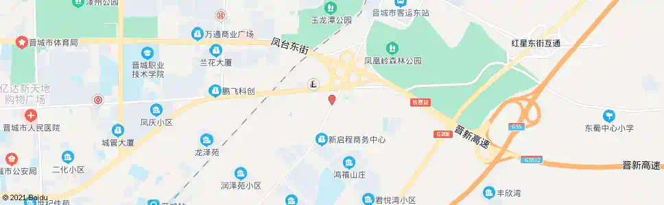 晋城东上庄_公交站地图_晋城公交_妙搜公交查询2025
