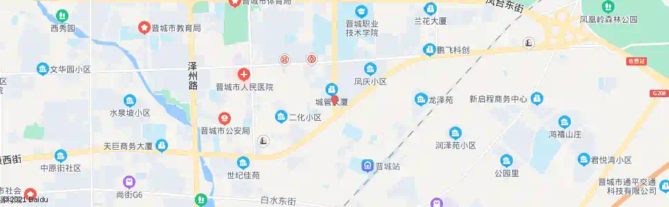 晋城回军_公交站地图_晋城公交_妙搜公交查询2025