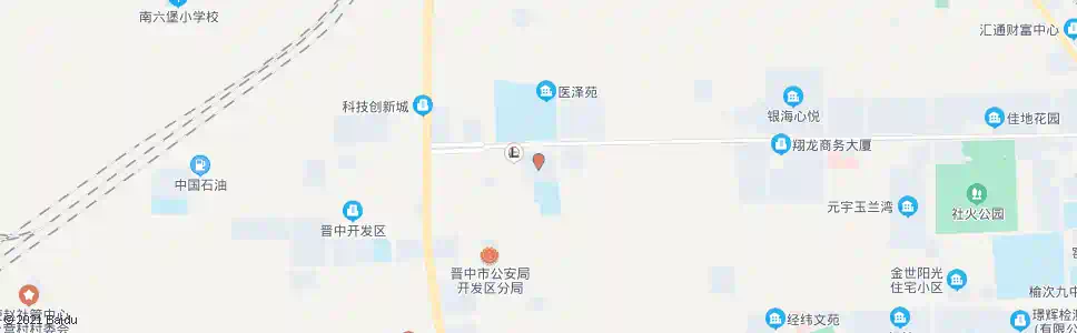 晋中德国小镇(山西医学院晋中学院)_公交站地图_晋中公交_妙搜公交查询2025