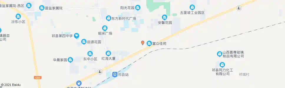 晋中三合村_公交站地图_晋中公交_妙搜公交查询2025