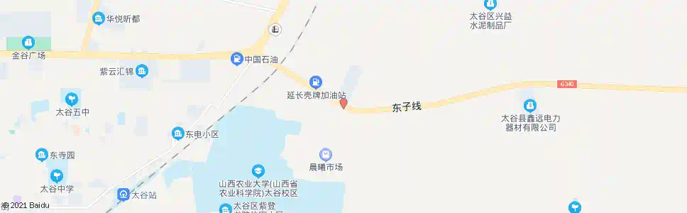 晋中新农村村口_公交站地图_晋中公交_妙搜公交查询2025