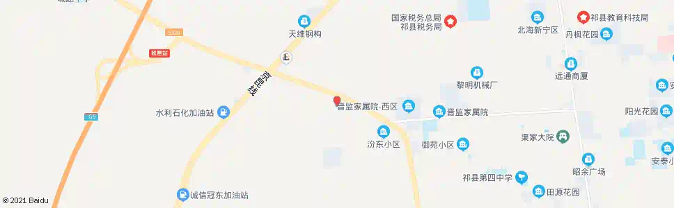 晋中南谷丰_公交站地图_晋中公交_妙搜公交查询2025