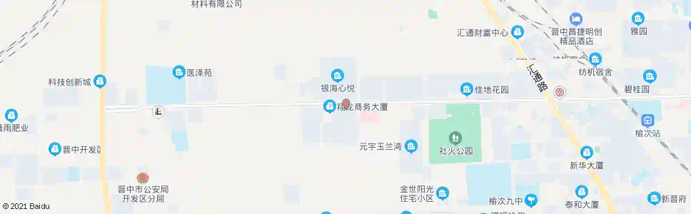 晋中泰鑫商务楼_公交站地图_晋中公交_妙搜公交查询2025