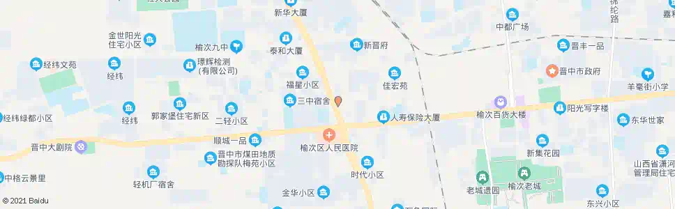 晋中万博数码港_公交站地图_晋中公交_妙搜公交查询2025