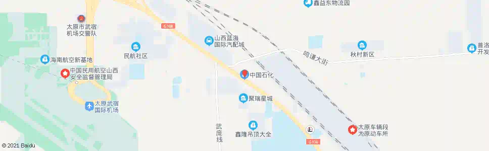 晋中武宿_公交站地图_晋中公交_妙搜公交查询2025