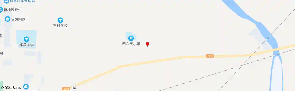 晋中西六支_公交站地图_晋中公交_妙搜公交查询2025